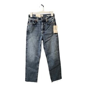 Citizens of Humanity‎ Florence High Rise Straight Jeans Raw Hem Size 24 NWT